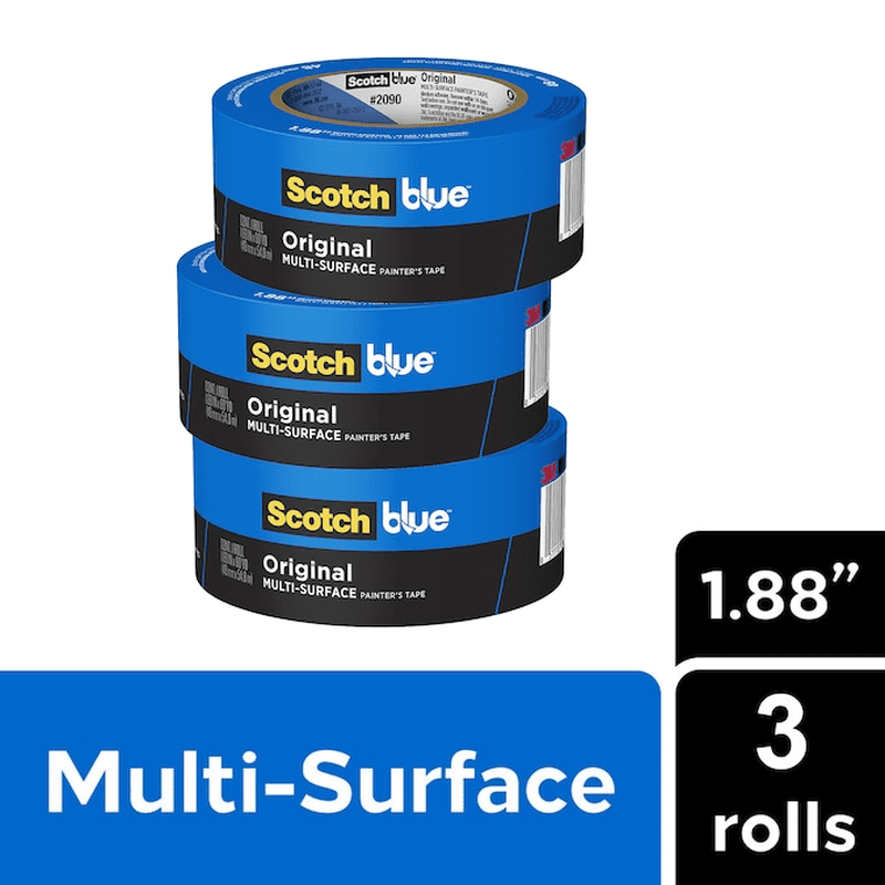 Original Multi-Surface 2090 6 -Pack 1.88-In X 60 Yard(S) Painters Tape - Image 22