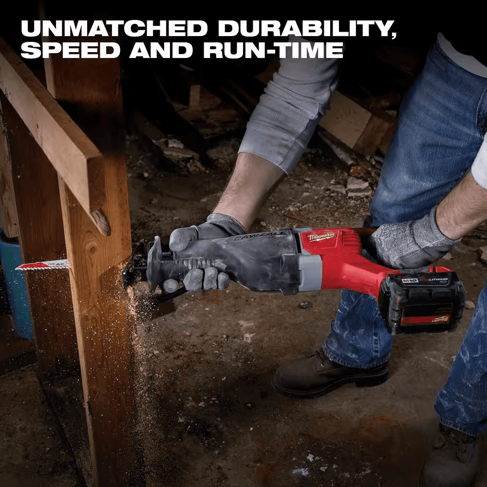 M18 18V Lithium-Ion Cordless Combo Tool Kit with Two 3.0Ah Batteries, 1-Charger, 1-Tool Bag (4-Tool) - Image 4