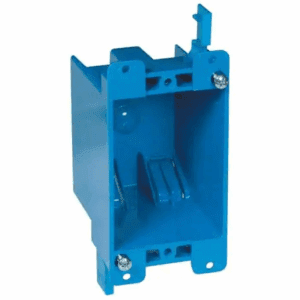 1-Gang 14 Cu. In. Electrical PVC Old Work Electrical Switch and Outlet Box (B114RB)