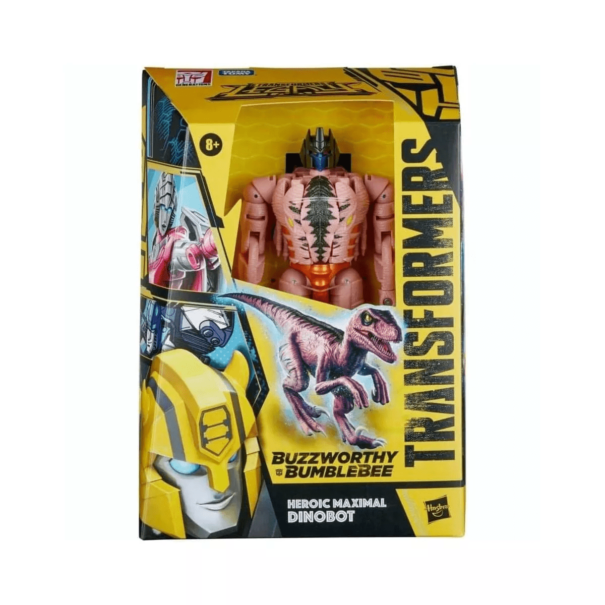 Hasbro Transformers Buzzworthy Bumblebee Heroic Maximal Dinobot Action Figure - Image 2