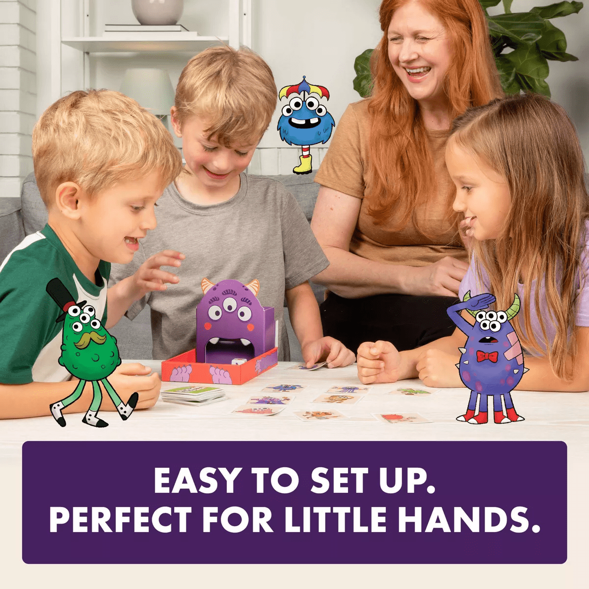 Kitten Games Monster Match Board Game: Educational Social Skills, Fast Play, 2-6 Players - Image 5