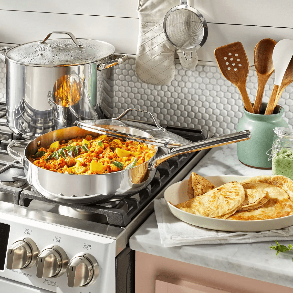 4Pc Wood Kitchen Utensil Set Brown - Figmintâ„¢: Wooden Cooking Utensils, Hand Wash, Adult Use - Image 4