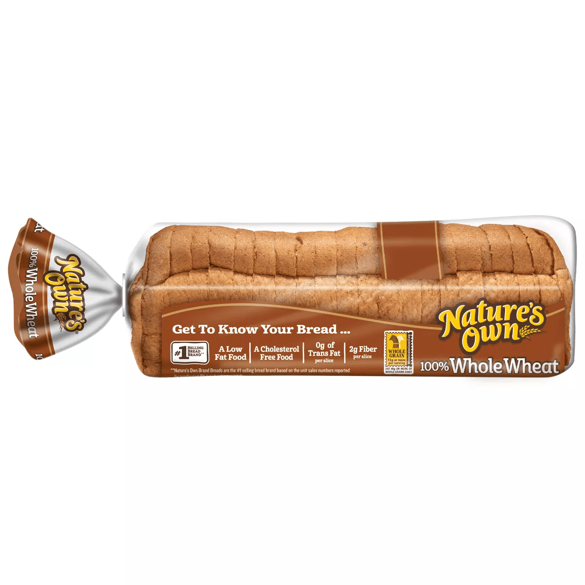 Nature'S Own 100% Whole Wheat Bread - 20Oz - Image 10