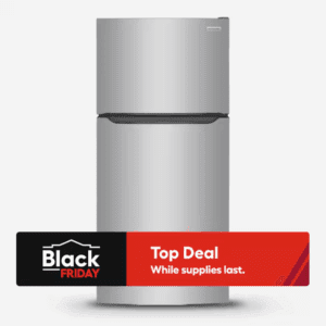 20-Cu Ft Standard-Depth 30-In Wide Top-Freezer Refrigerator ( Fingerprint Resistant Stainless Steel ) Garage Ready