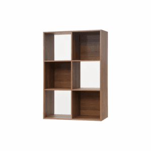 35.88-In H X 24.13-In W X 11.63-In D Rye Stackable Wood Laminate 6 Cube Organizer