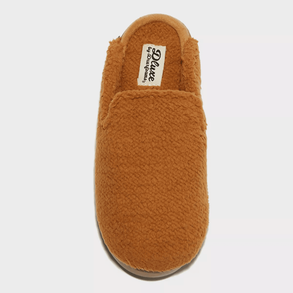Dluxe by Dearfoams Women'S Saffron Teddy Scuff Slippers - Image 4