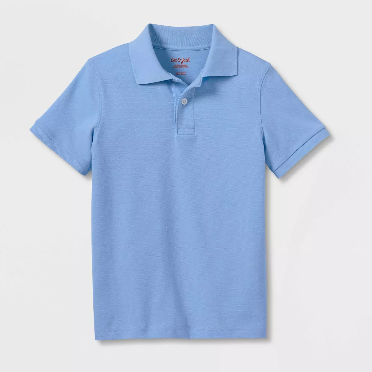 Boys' Short Sleeve Pique Uniform Polo Shirt - Cat & Jack™ - Image 10