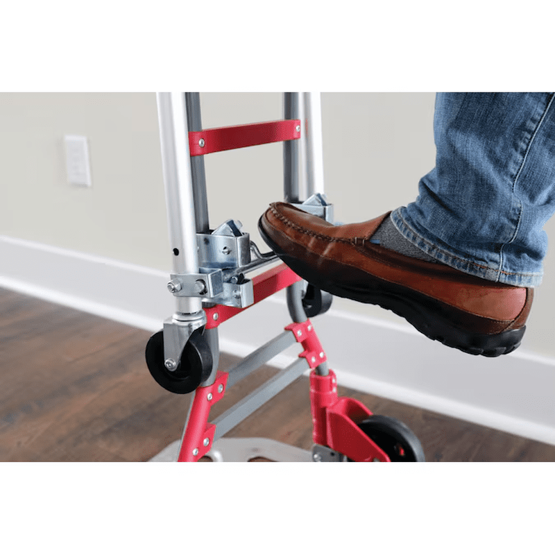 150-Lb Capacity 4 -Wheel Multiple Colors/Finishes Aluminum Convertible Hand Truck - Image 7