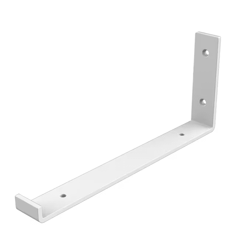 12.4-In L X 5.24-In W X 1.46-In D Black Shelf Bracket - Image 8