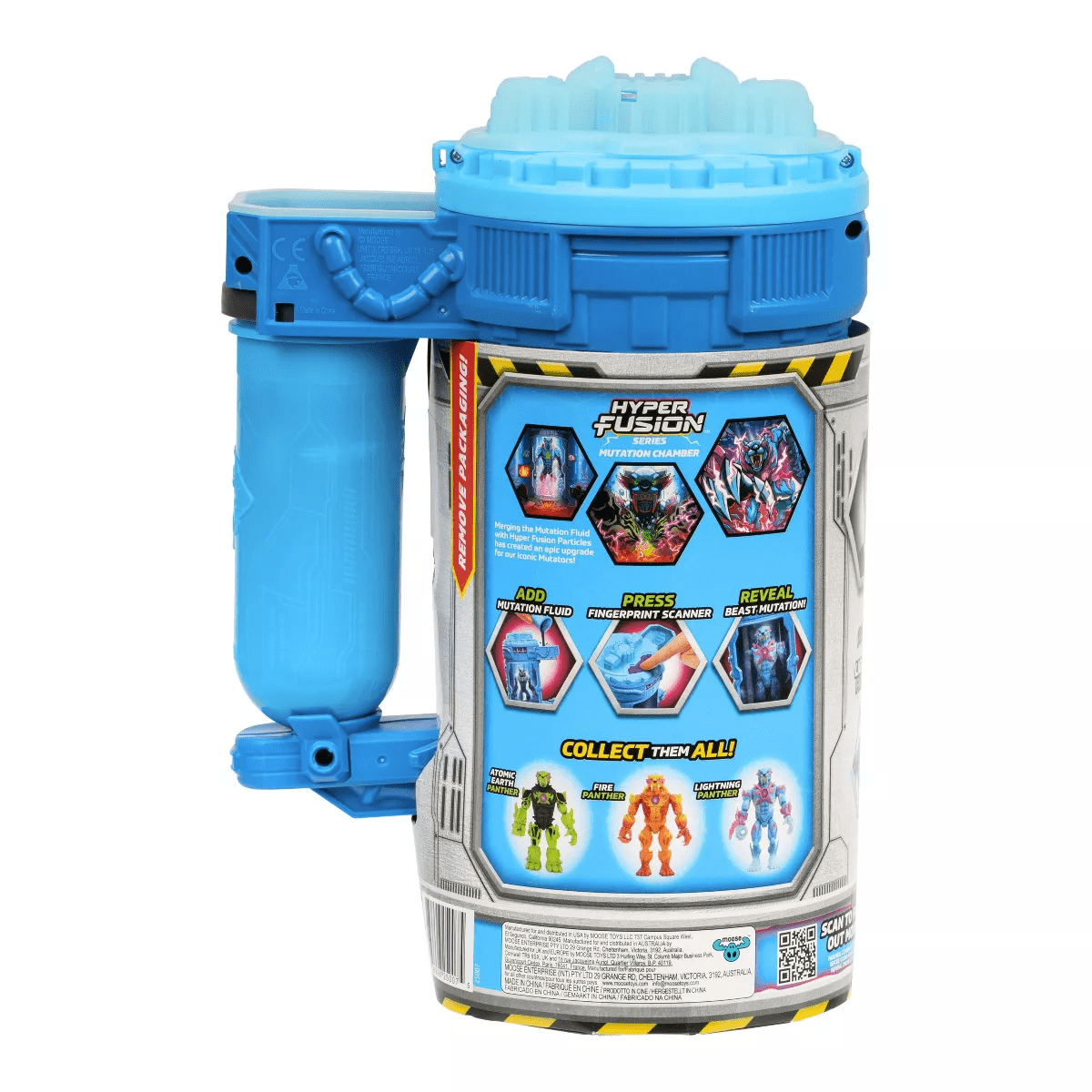 Mrbeast Lab Mutators Mutation Chamber Lightning Panther Action Figure - Image 3