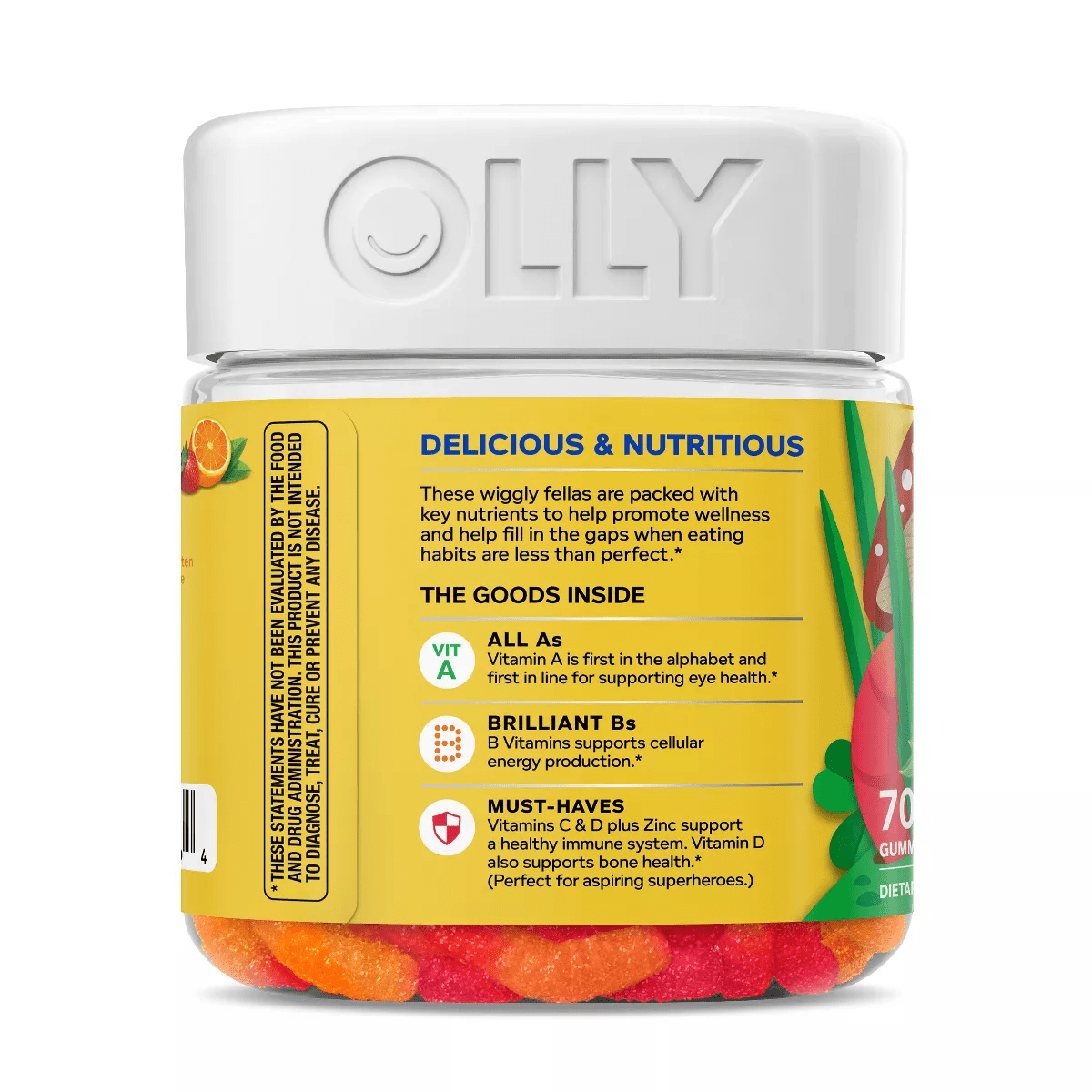 OLLY Kids' Multivitamin Gummy Worms - 70Ct - Image 8