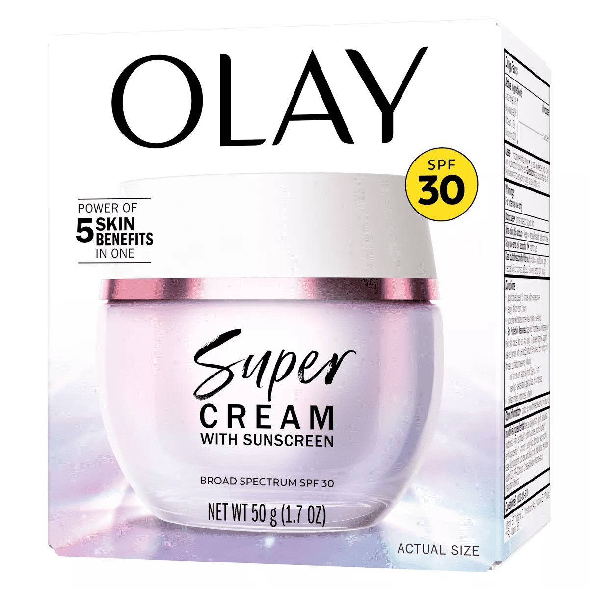 Olay Super Cream Face Moisturizer with Sunscreen - SPF 30 - 1.7Oz - Image 13