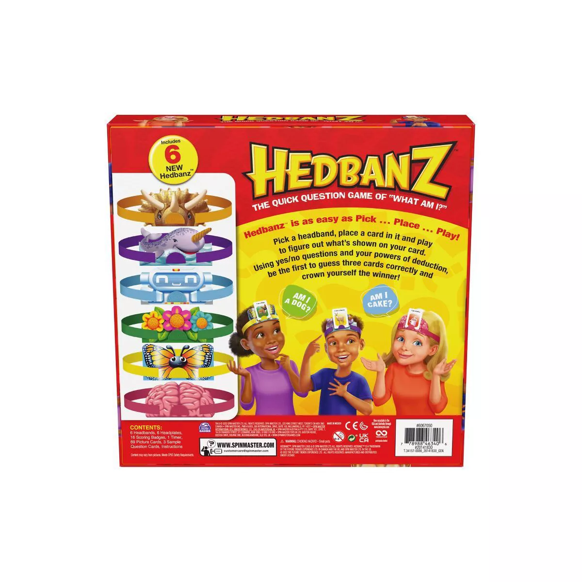 Hedbanz 2Nd Edition Picture Guessing Board Game - Image 4