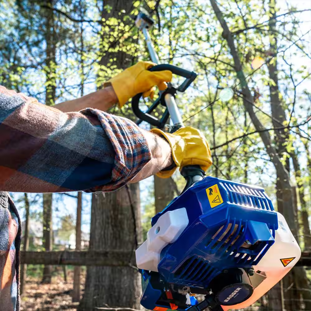 26Cc 2-Cycle Gas Engine Multi-Tool with String Trimmer/Edger, Hedge Trimmer and Brush Cutter Blade Combo Kit (4-Tools) - Image 10