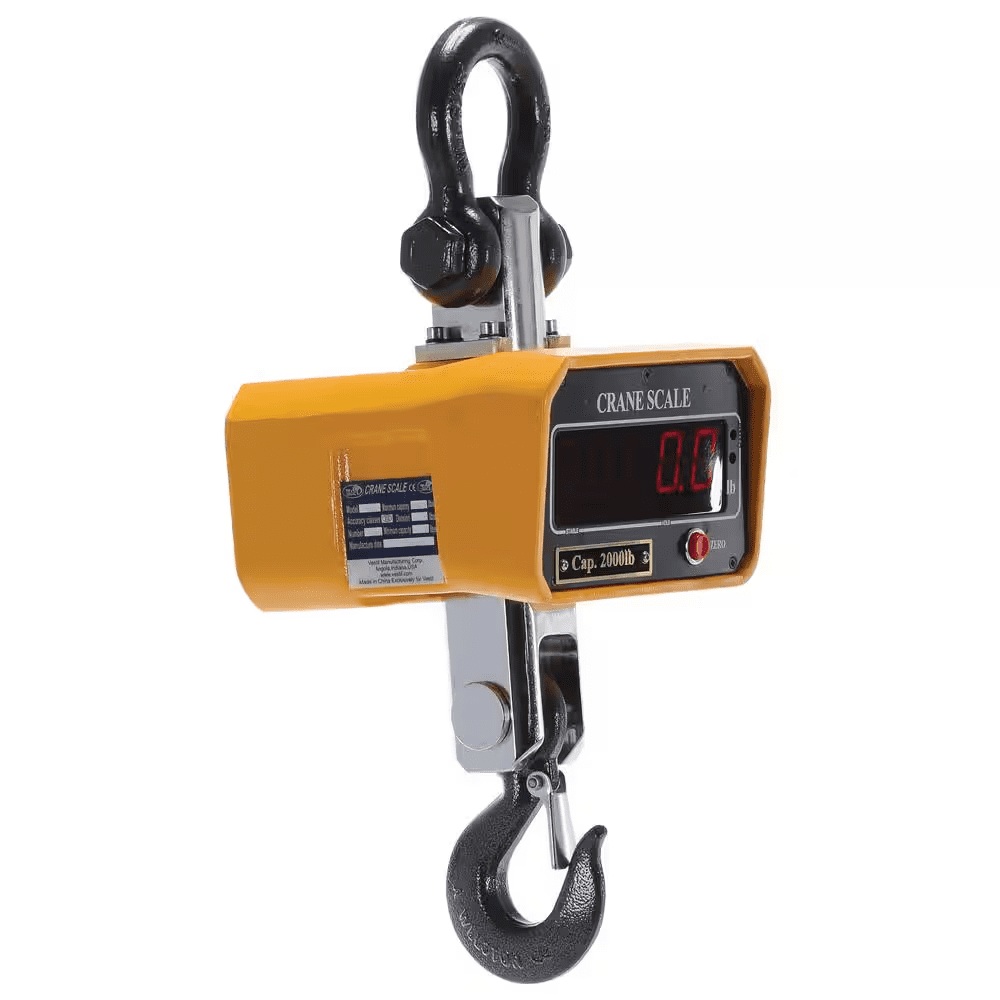 2,000 Lbs. Capacity Digital Crane Scale