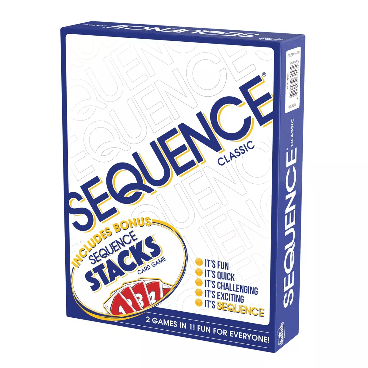 Goliath SEQUENCE Board Game & Bonus SEQUENCE Stacks Card Game - Image 7
