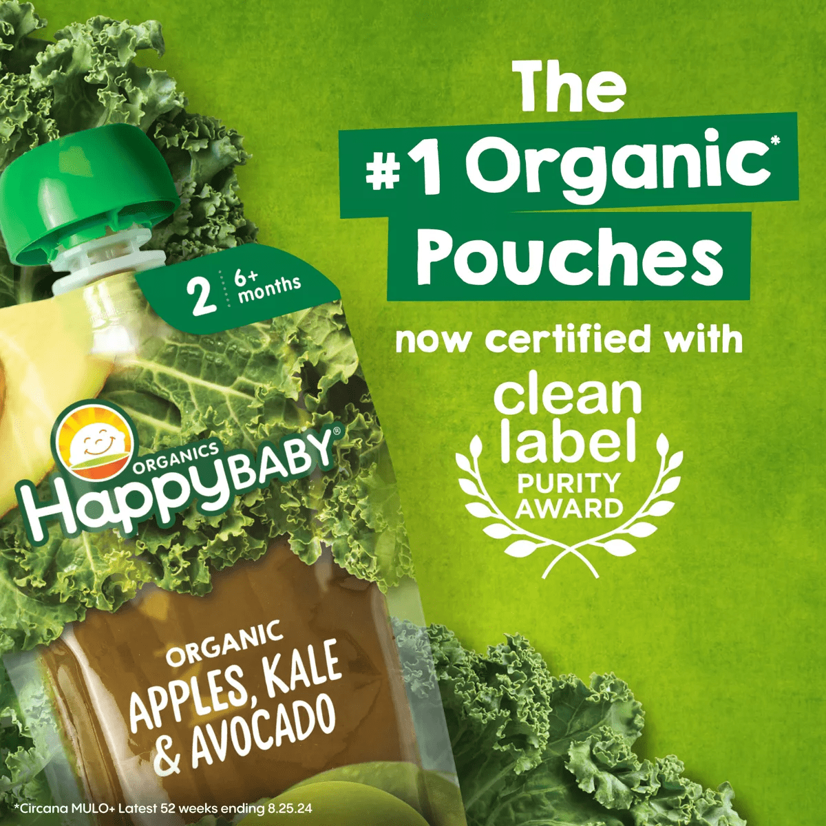 Happy Baby Organics Clearly Crafted Stage 2 Meals Bananas, Pineapple, Avocado & Granola - 4Oz - Image 4