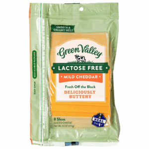 Green Valley Lactose Free Sliced Cheddar Cheese - 6Oz