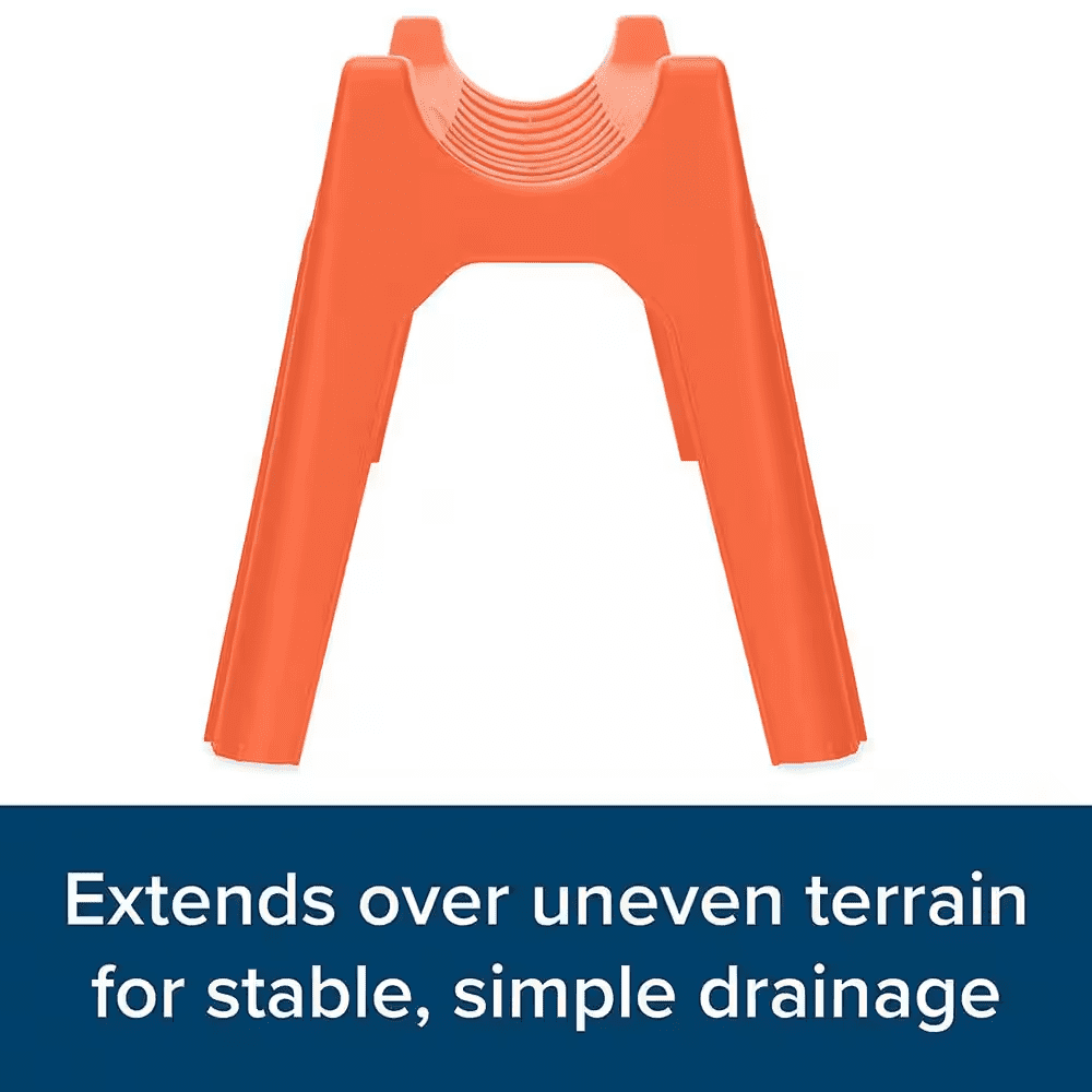 Rhino Nesting RV Sewer Hose Support Kit for Stable Drainage, (Set of 5) - Image 3