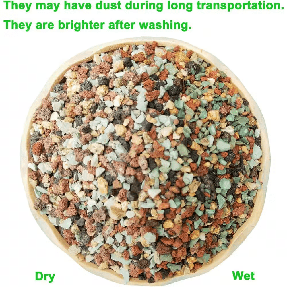 5 Lb. Succulent and Cactus Soil Gritty Mix Rocks Gravel for Terrarium Top Dressing Decorative Pebble Pot Soil Amendment - Image 6