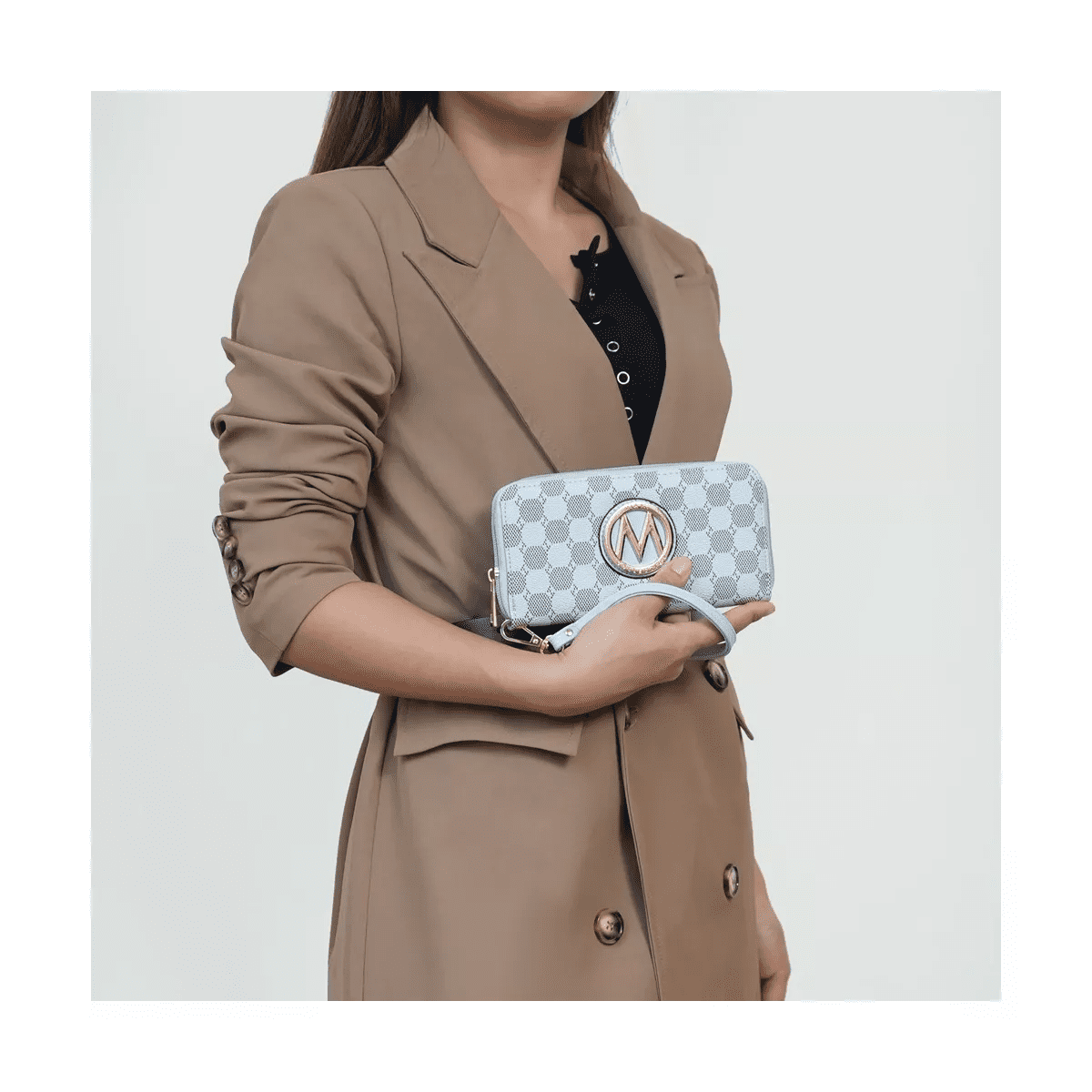 MKF Collection Merlina Circular Print Women’S Tote Bag with Matching Wallet by Mia K - Image 4