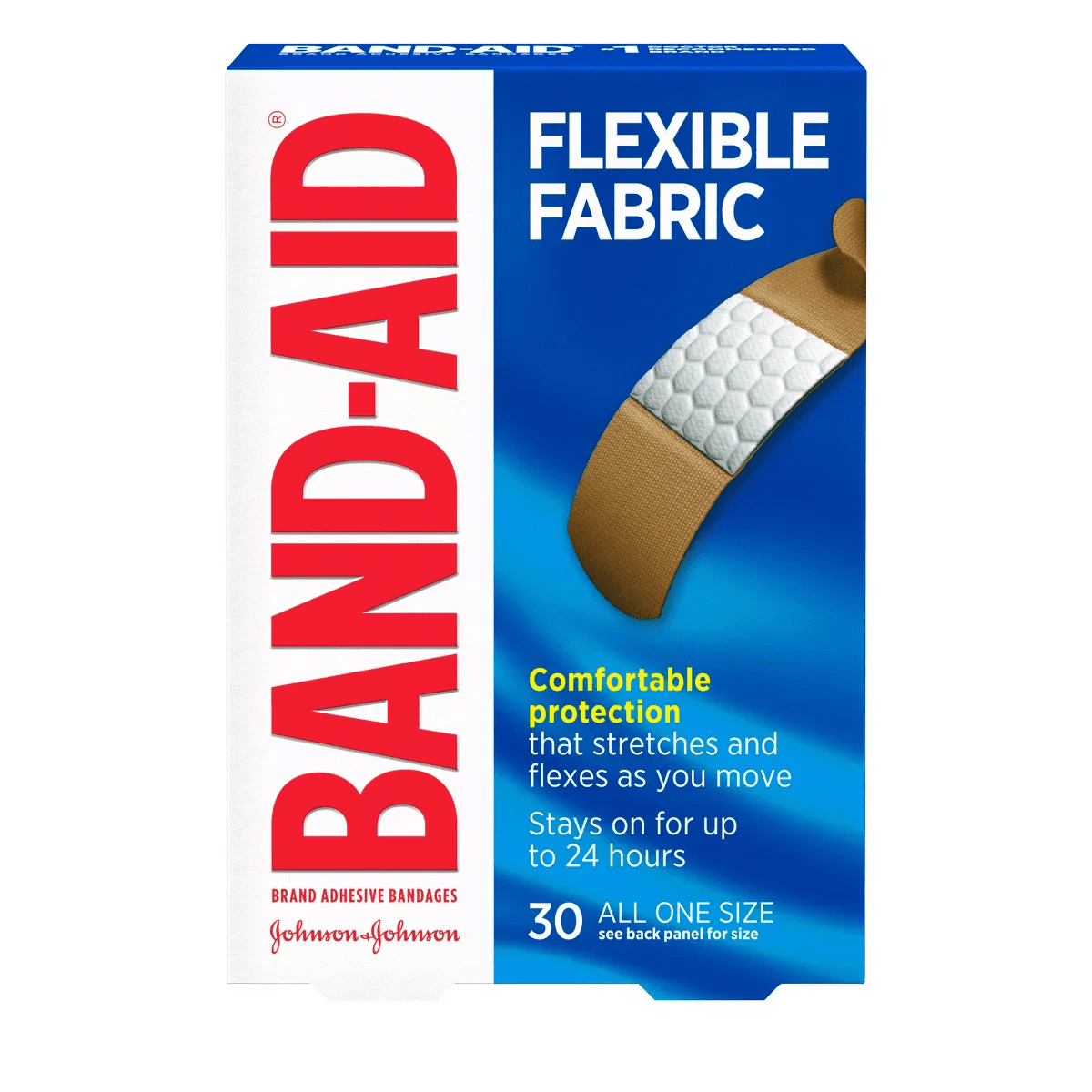 Band-Aid Flexible Fabric Brand Comfortable Protection Bandages - 30Ct - Image 9