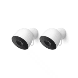 Nest Outdoor Security Camera (Wired, 2Nd Gen) 2-Pack - Snow
