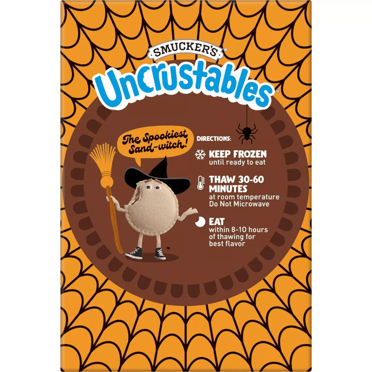 Smucker'S Uncrustables Frozen Chocolate Flavored Hazelnut Spread Sandwich - Image 6