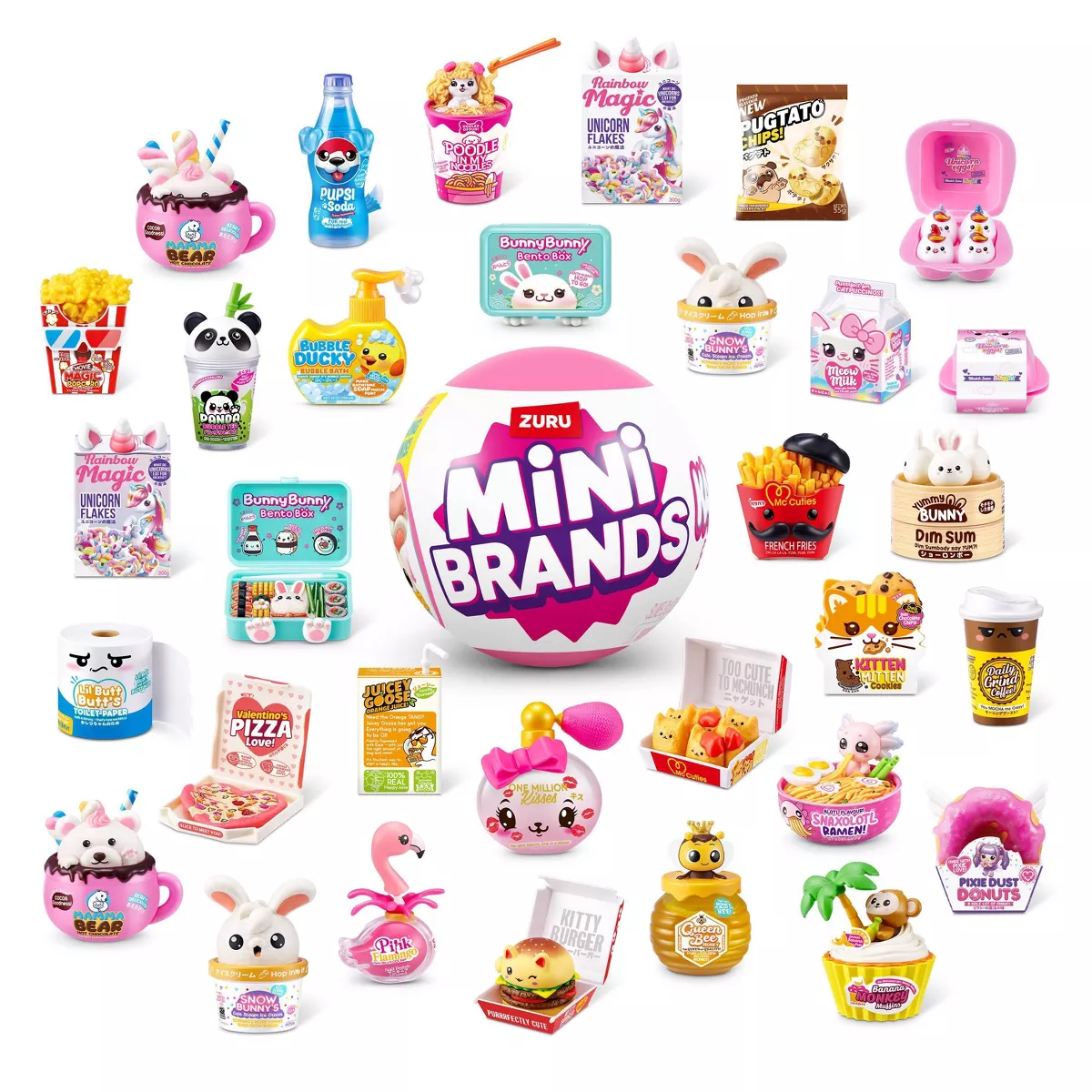 Mini Brands Kawaii Kuties Mini Figure: Articulated Sensory Development Animation Figures, PVC Material - Image 5
