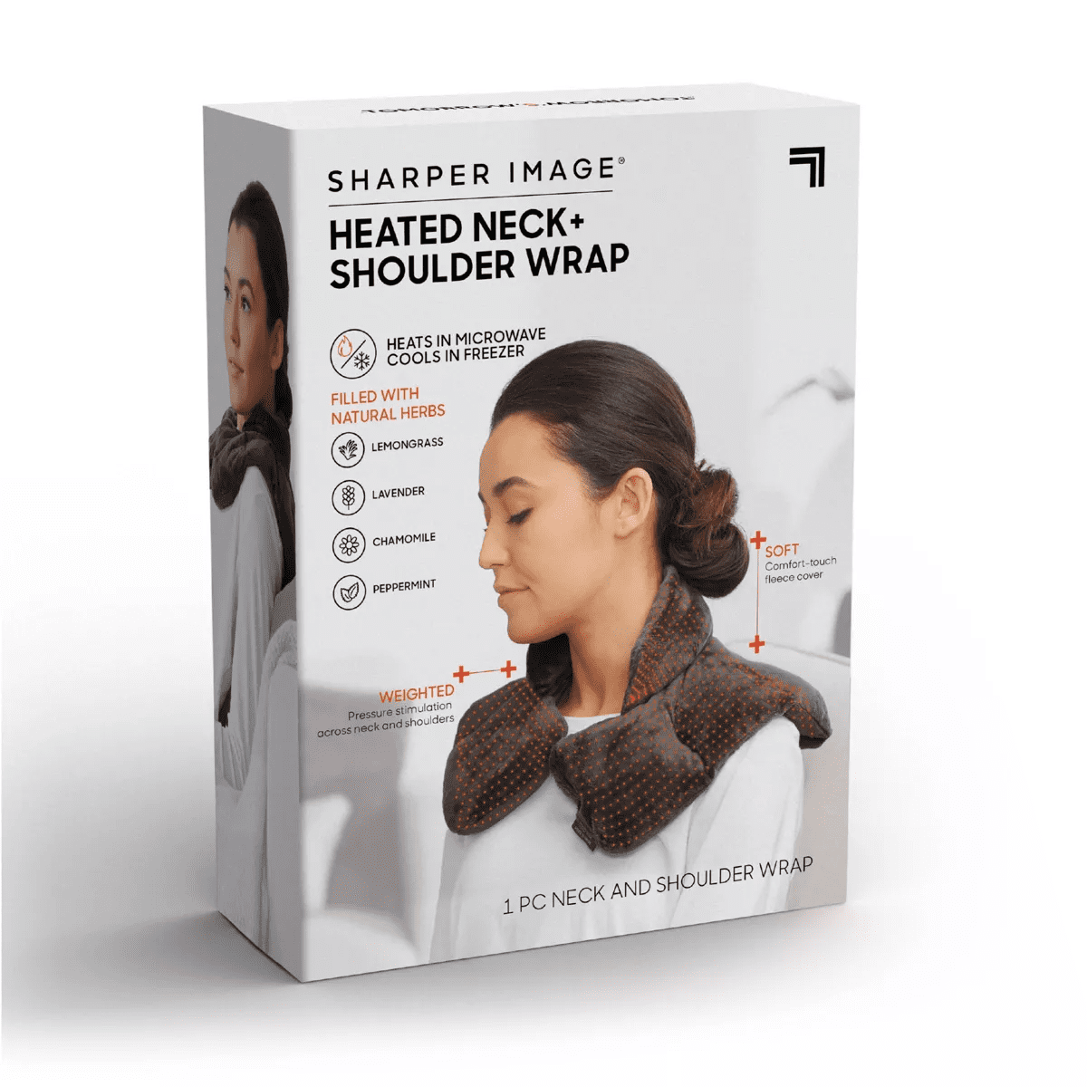 Sharper Image Heated Neck and Shoulder Wrap - Image 7