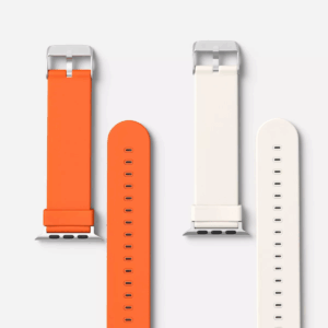 2Pk Universal Silicone Watch Band - Heyday™ Stone & Poppy