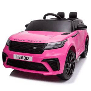 12-Volt Kids Ride on Car Licensed Land Rover Battery Powered Electric Vehicle Toy with Remote Control, Pink
