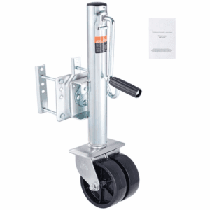 Silver 0.9-Ton Steel Forklift Jack