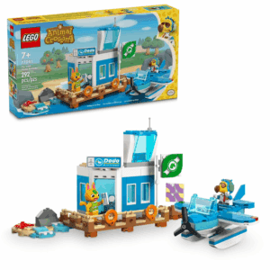 Animal Crossing Fly with Dodo Airlines Airport Building Set, Video Game Toy, 77051