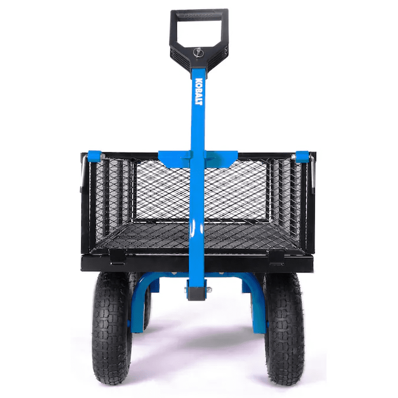 Heavy-Duty 6-Cu Ft Steel Yard Cart - Image 5