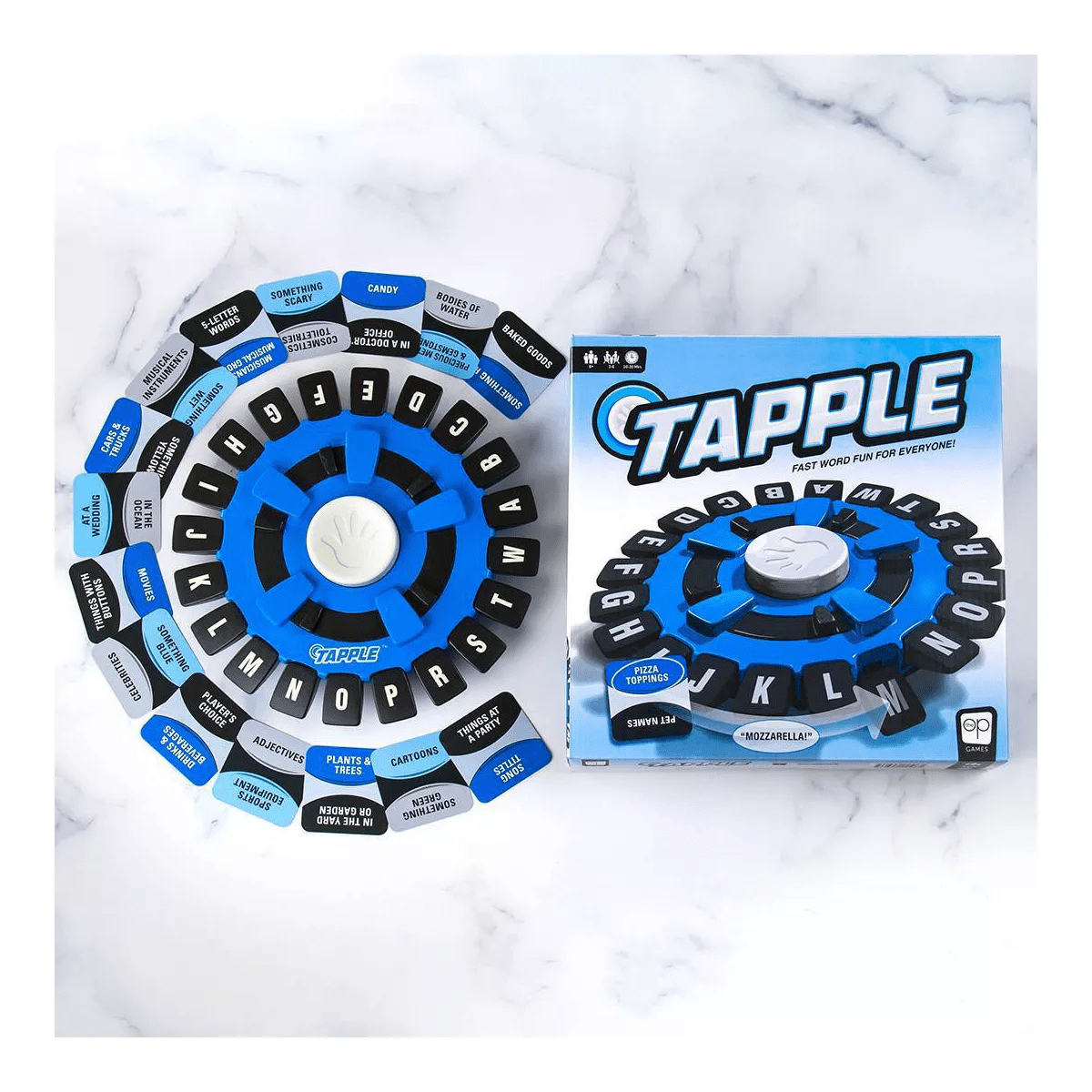 Tapple Game: Family Word Board by the Op Games, 2-8 Players, Educational for Language Skills - Image 2