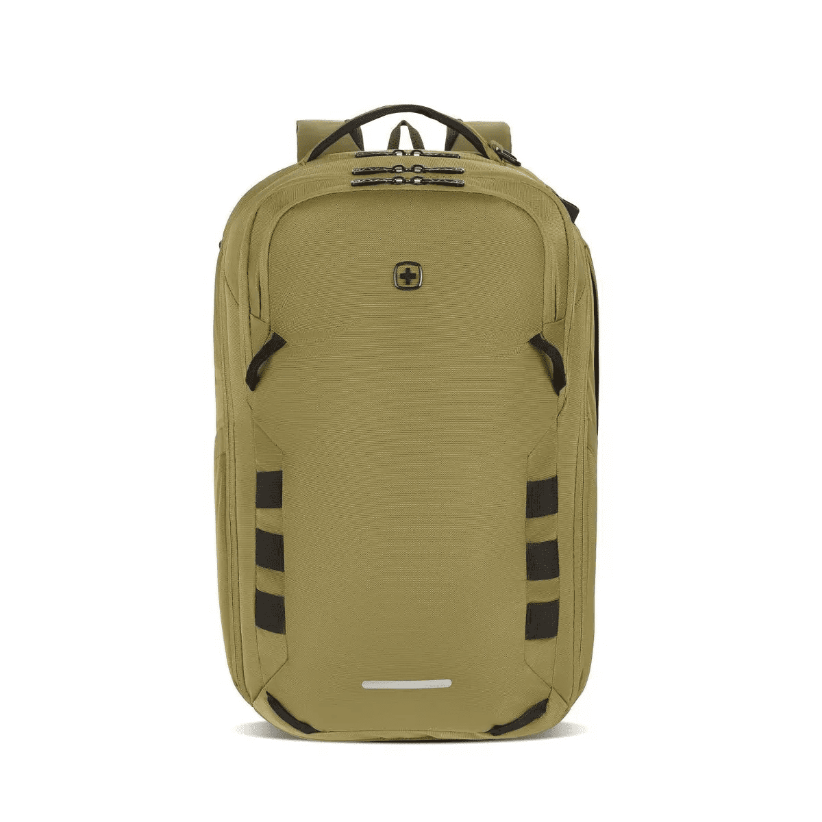 SWISSGEAR 45L Travel Backpack with RFID Blocking Pocket - Olive Branch: Polyester, Fits 17" Laptop