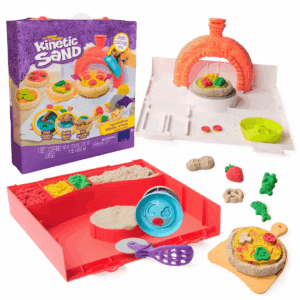 Kinetic Sand Squish Pizza Playset