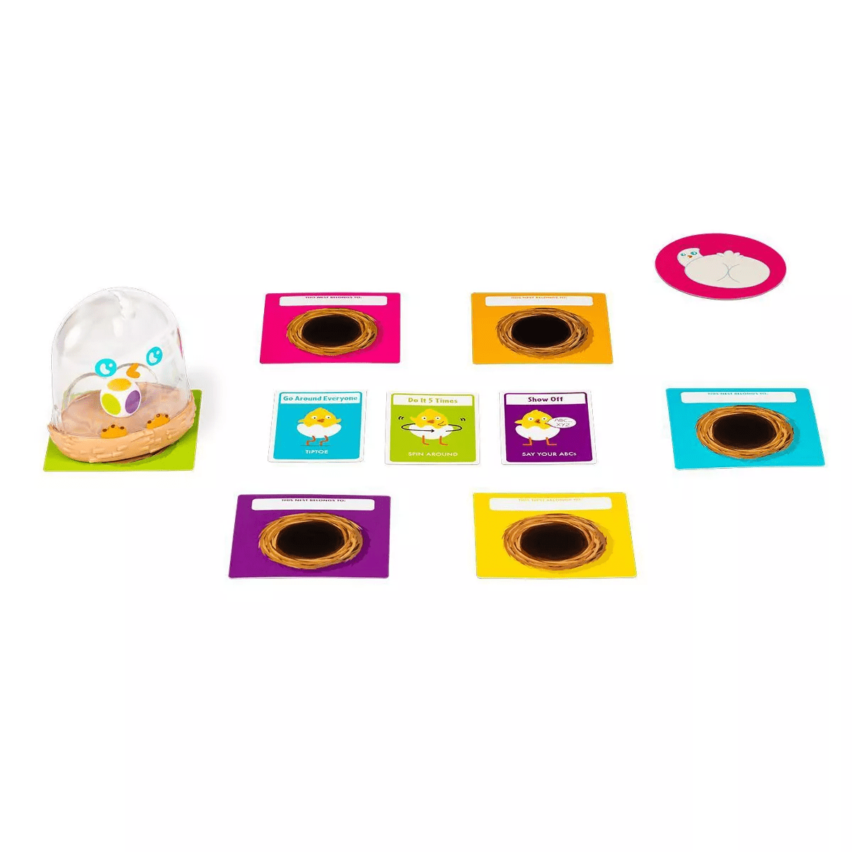 Kitten Games Hurry up Chicken Butt Game: Creative Social Skills Board for 2-6 Players - Image 10