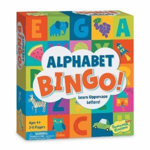 Alphabet Bingo Peaceable Kingdom Board Game — Ages 4+