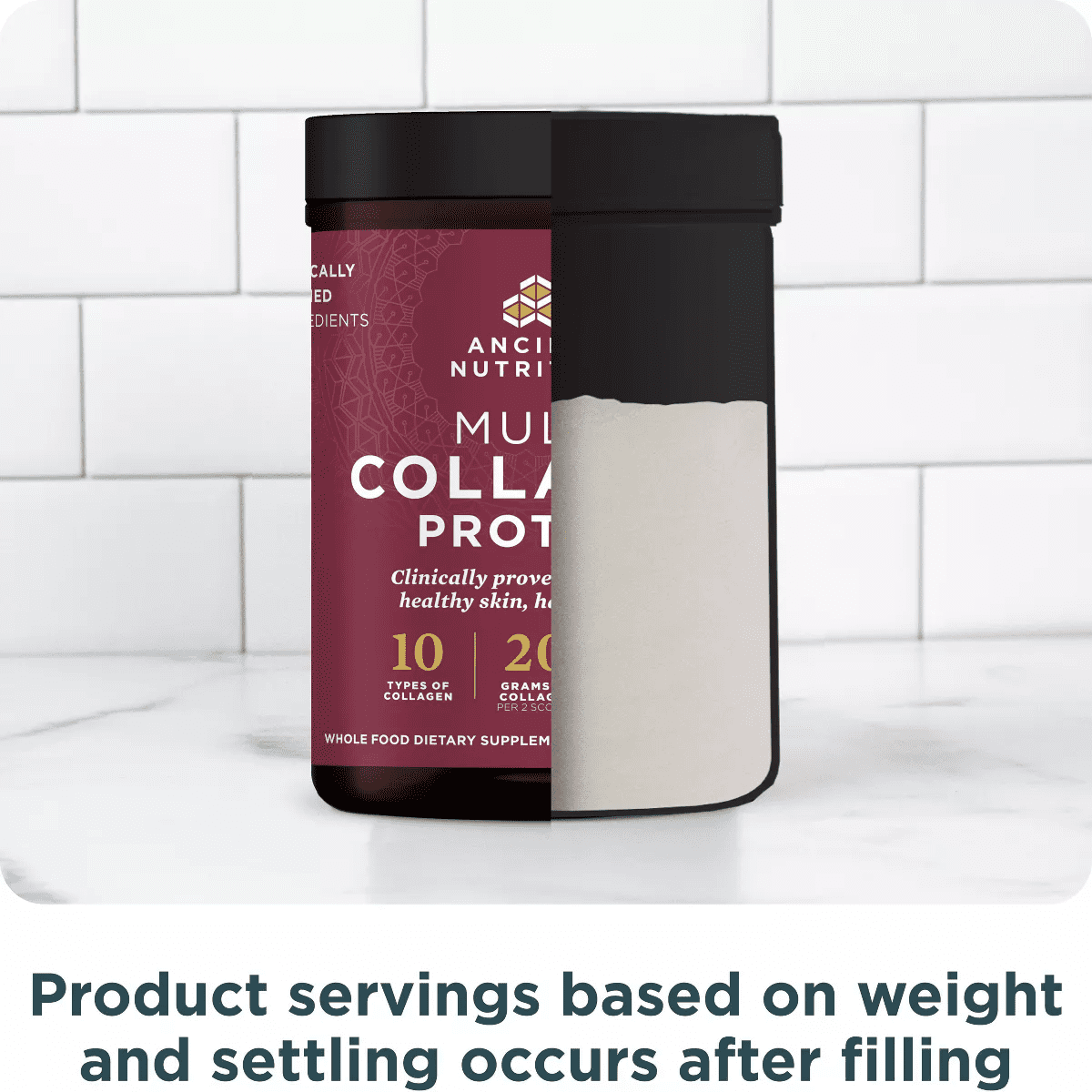 Ancient Nutrition Multi Collagen Protein Powder - Unflavored - 20 Servings - Image 7