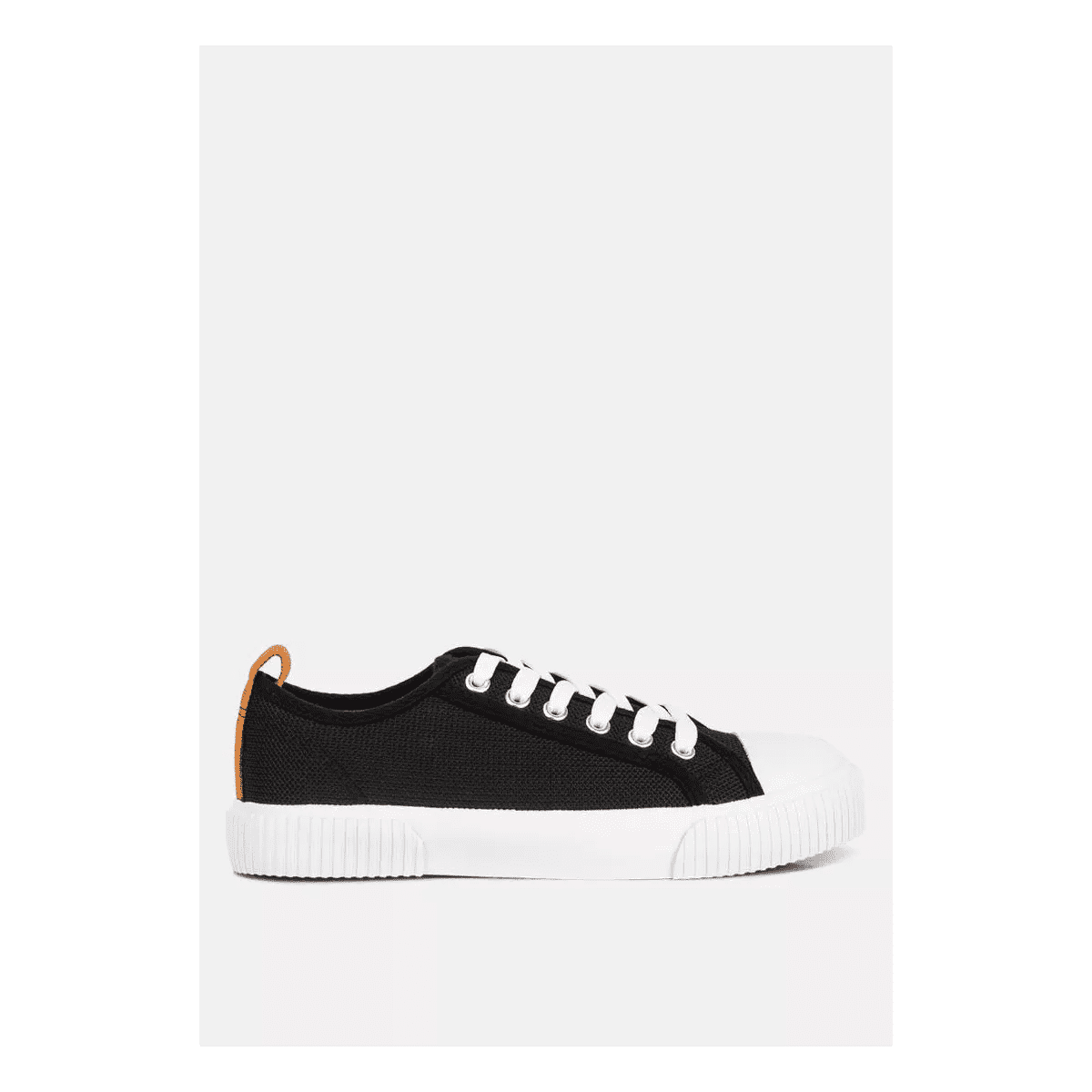 Chunky Sole Knitted Textile Sneakers - Image 7