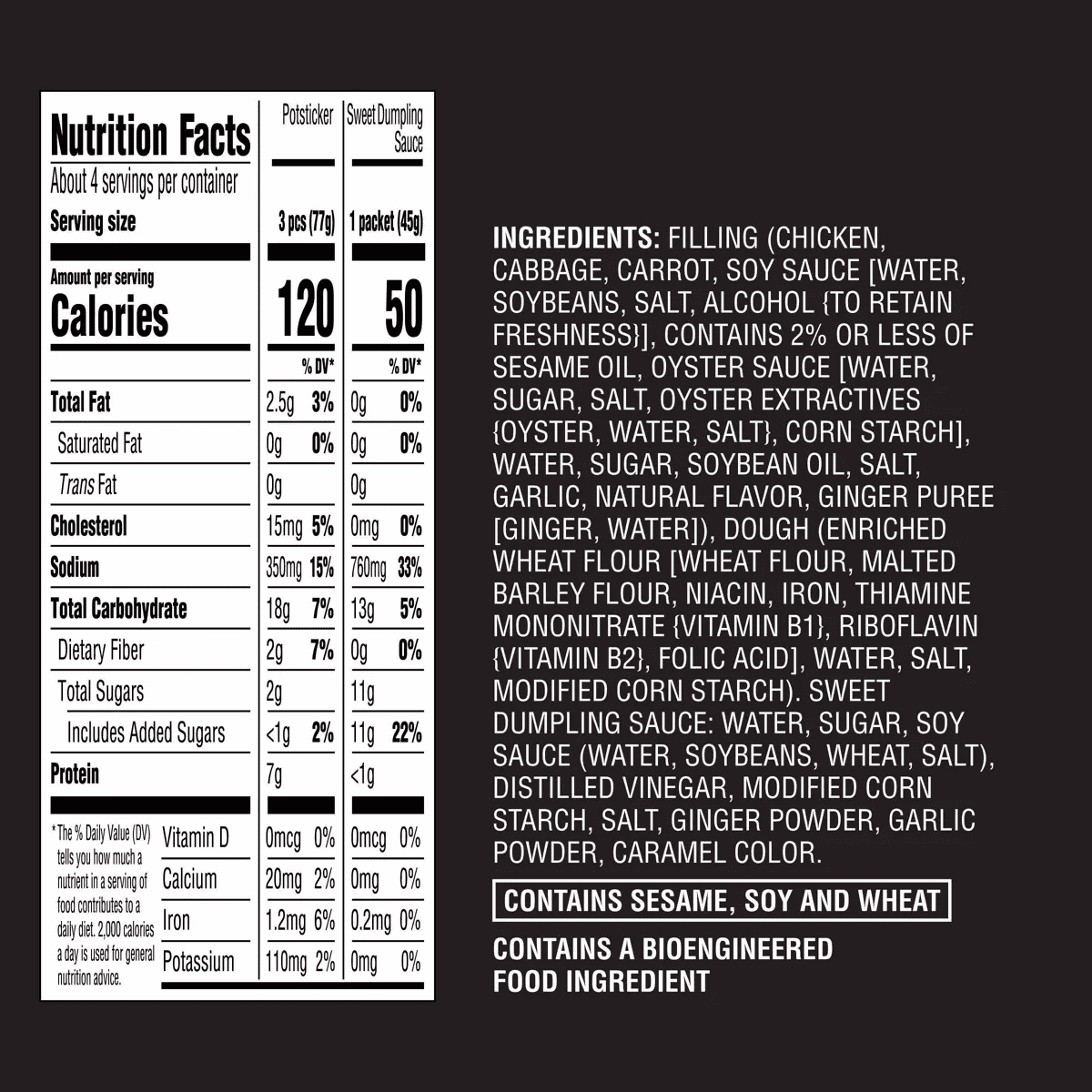 Frozen Chicken and Vegetable Potstickers - 12Oz - Good & Gatherâ„¢ - Image 4