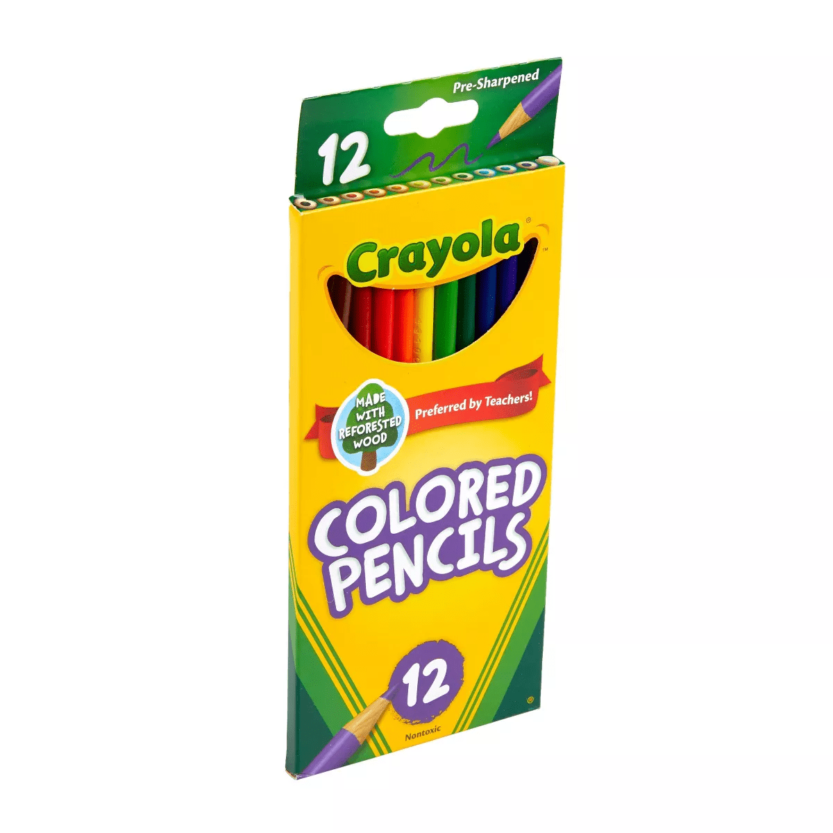 Crayola 12Ct Kids Pre-Sharpened Colored Pencils - Image 3
