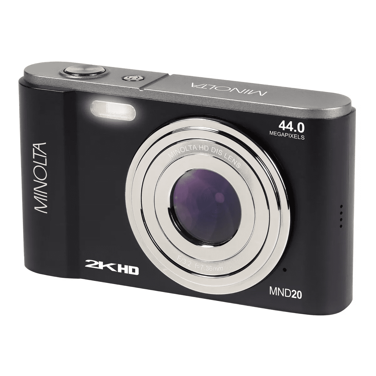 Minolta® MND20 16X Digital Zoom 44 MP/2.7K Quad HD Digital Camera - Image 2
