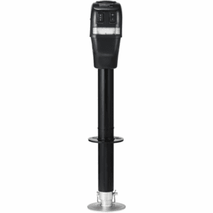 Black 1.81-Ton Steel Electric Forklift Jack