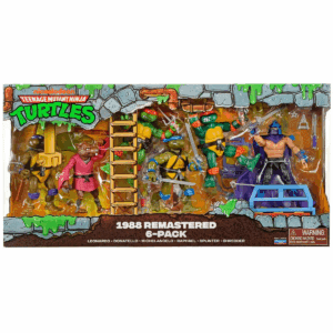 Teenage Mutant Ninja Turtles: Classic 4" Remastered Figure Bundle - 6Pk (Target Exclusive)
