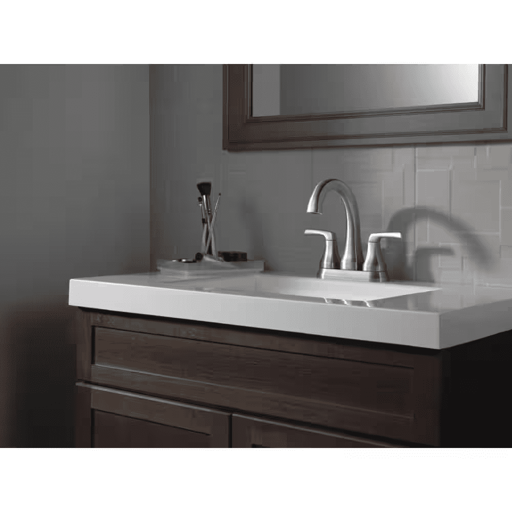 Portwood 4 In. Centerset 2-Handle Bathroom Faucet in Spotshield Brushed Nickel - Image 13