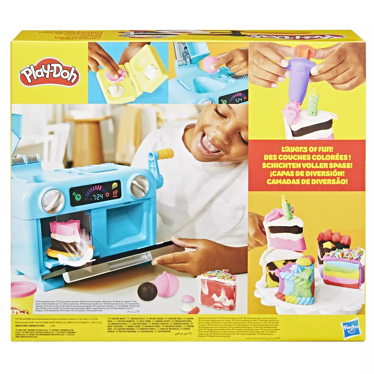Play-Doh Super Slice Cake Playset - 17Pc - Image 4