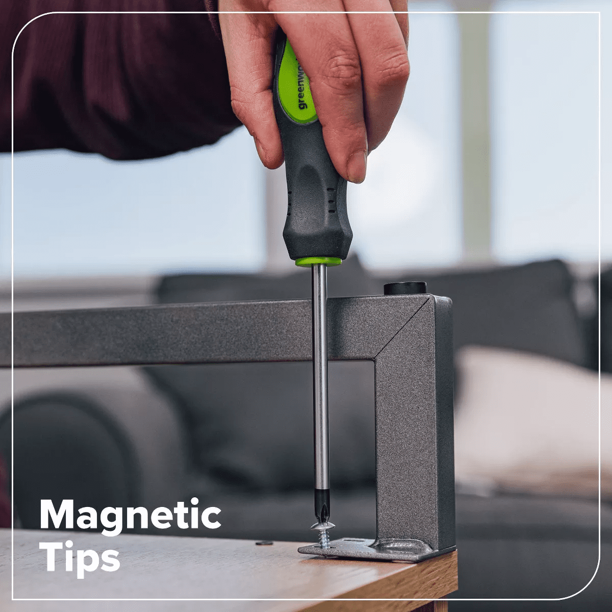 Greenworks 6Pc Household Screwdriver Set - Image 3